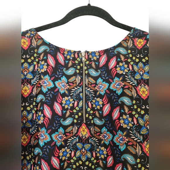 BLUE RAIN paisley floral dress, size M - Picture 4 of 7